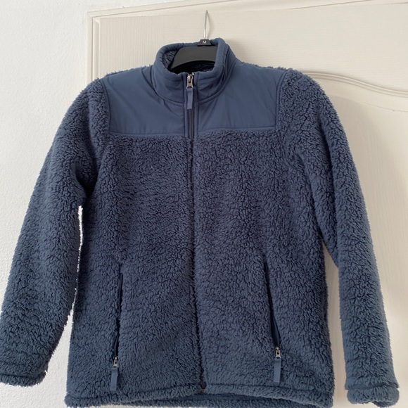 32llHeat blue cozy jacket - size L 14/16 - Picture 1 of 5